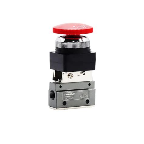 Mechanical Air Valve MOV 03 Hand Manual Valves 2 Position 3 Way 1 8