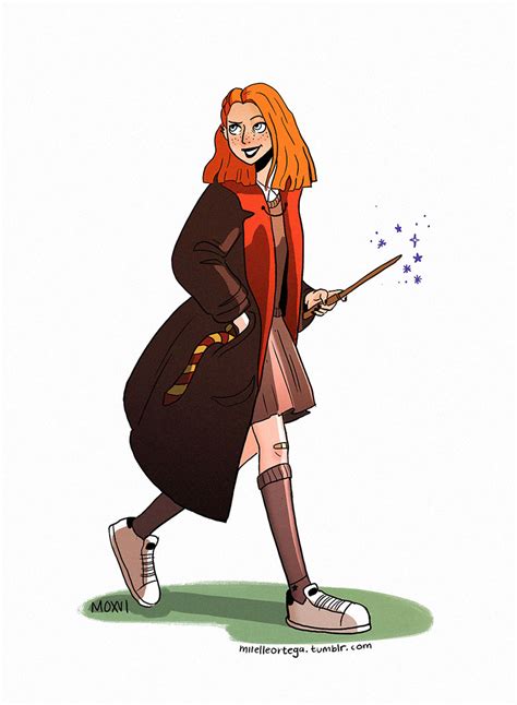 Ginny Weasley By Illustrationrookie On Deviantart Harry Potter