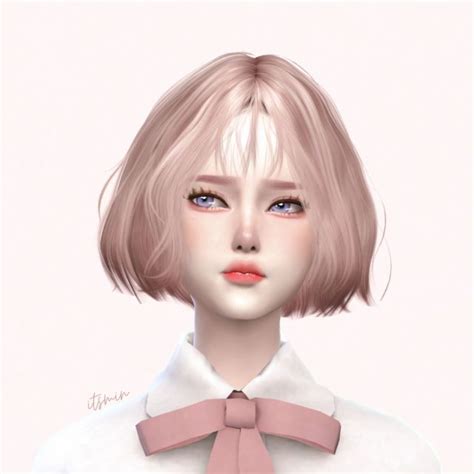 Sims 4 Anime Hair Cc Ddlc Leafjaf