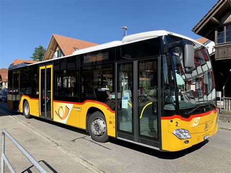 MB C2 Hybrid Nr 2 11462 Von PostAuto Regie Laupen Am 29 7 21 Bei