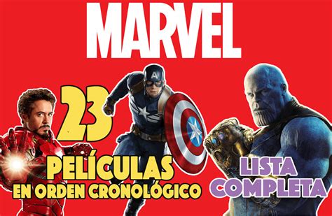 Las Pel Culas De Marvel En Orden Cronol Gico