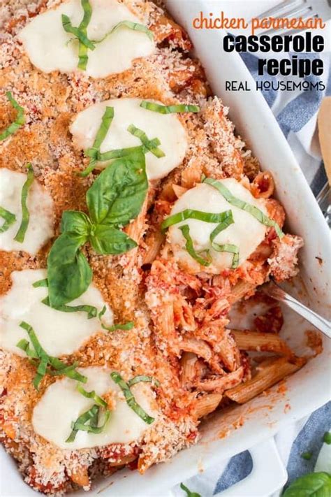 Chicken Parmesan Casserole Recipe Real Housemoms