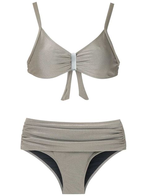 Buy Lygia Nanny Anne Tri Bikini Set Grey At Off Editorialist