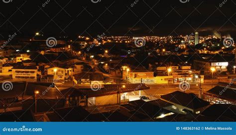 Long Exposure Cityscape in Araraquara in Brazil, Sao Paulo-MG Editorial ...