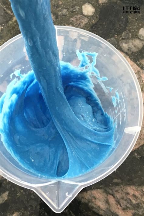 Make Stretchy Slime For Kids With No Borax Powder Or Liquid Starch