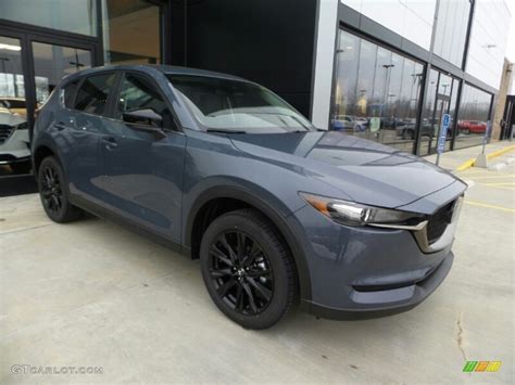 2021 Polymetal Gray Mazda CX 5 Carbon Edition AWD 140780931 Photo 3