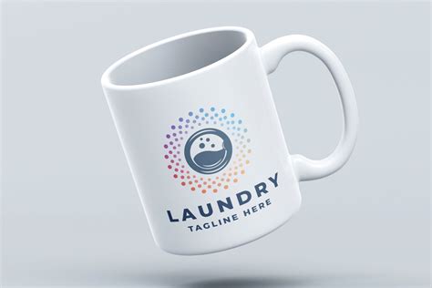 Laundry Clean Service Tech Logo By Modernikdesign Codester