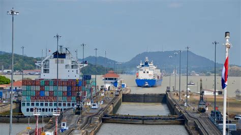 Aumentan Tránsitos Diarios De Buques En Canal De Panamá