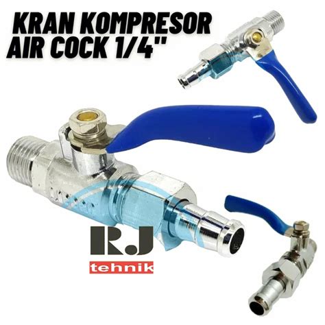 Stop Kran Kompresor 1 4 Ball Valve Compressor Keran Angin Lazada