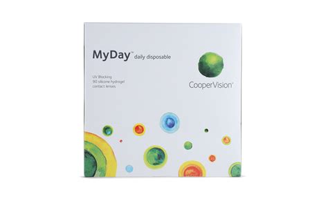 MyDay Daily Disposable 90 Pack Daily Disposable Contact Lenses ...