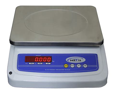 Buy Metis Electronic Weighing Scale With Front Rear Display Capacity