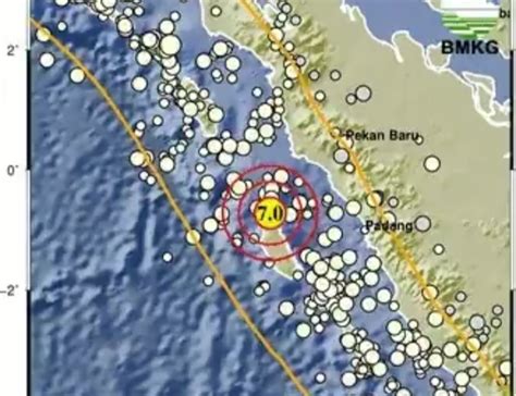 Gempa Megathrust Event Guncang Sumbar Getaran Terasa Hingga Riau