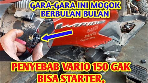 PENYEBAB VARIO 150 GAK BISA STARTER Mati Total Gak Bisa NGECAS ACCU