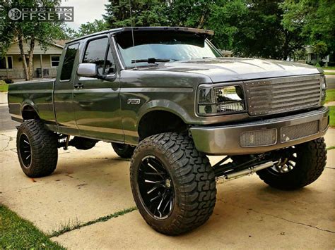 1996 Ford F 150 With 22x14 76 Dropstars 654bm And 38155r22 Patriot