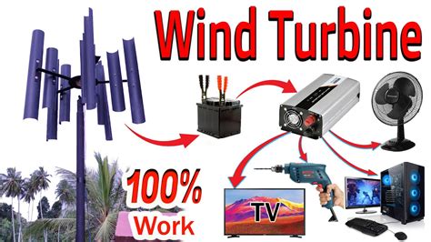 Diy Wind Turbinehow To Make Wind Turbine Generator Using A Ceiling