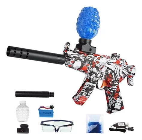 Arma Arminha De Gel Bolinha Orbeez Mp5 Elétrica Automática Frete grátis