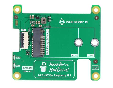 Pineberry Pi HatDrive Top Lite Adapter NVMe 2230 2242 Do Raspberry