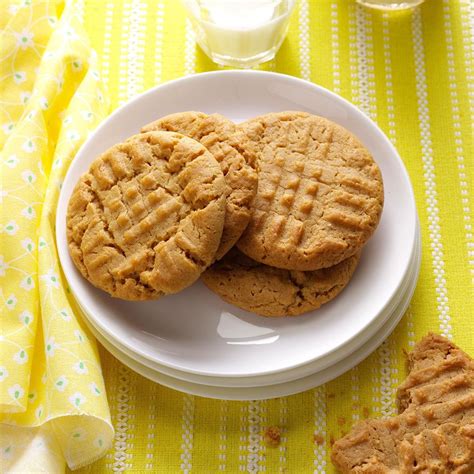 Honey-Peanut Butter Cookies Recipe | Taste of Home