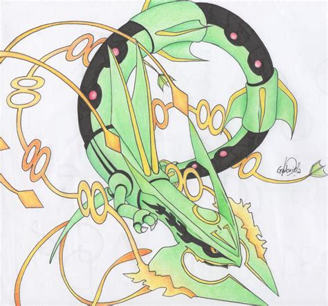 Mega Rayquaza By Gabry Chan On Deviantart