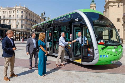 Avanza Zaragoza Recibe El Primer Autobús Eléctrico De Los 68 Encargados