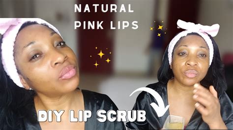 Pink Lips Naturally At Home Diy Pink Lip Scrub To Lighten Dark