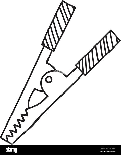 Alligator Clips Drawing