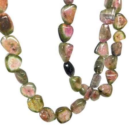 Natural Watermelon Tourmaline Beads Gemstone Beads Wholesale Bulk