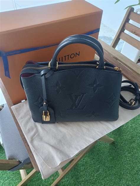 Louis Vuitton Petit Palais Pm Black Original Condition