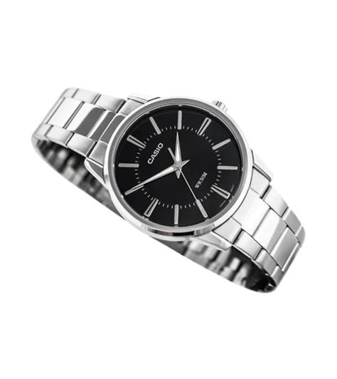 Buy Casio Enticer Silver Chain Watch Mtp D Avdf Online At Best