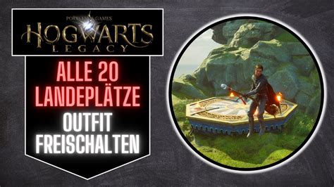 Hogwarts Legacy Alle Landeplattformen Quidditch Outfit Freischalten