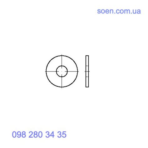 DIN 9021 - Пластиковые шайбы увеличенные из Пластиковые шайбы в Украине ...