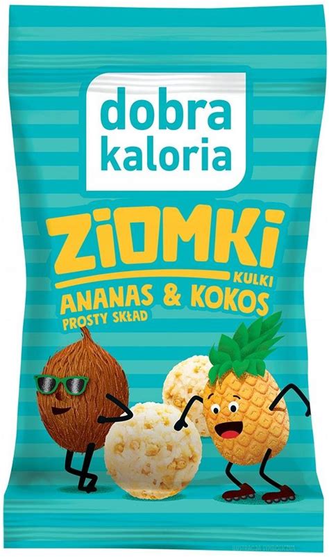 Dobra Kaloria Kulki Ziomki Ananas I Kokos G Ceny I Opinie Ceneo Pl