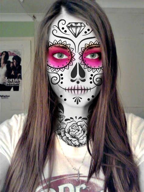 59 best Catrina Makeup ♥ images on Pinterest | La catrina, Halloween ...