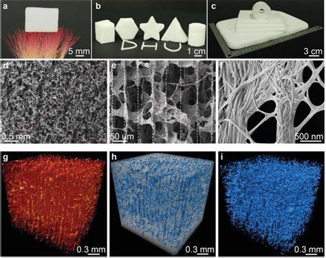 Microstructure Of BCPMSQ Hybrid Aerogels A BCPMSQ Sample With