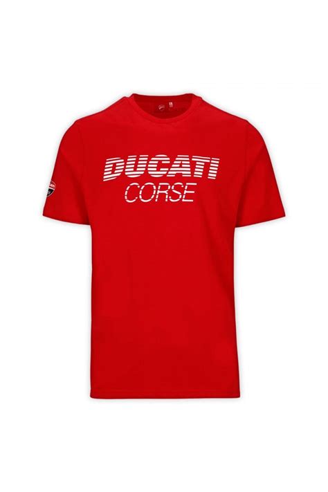 Camiseta Ducati Corse Logo Roja Gpbox