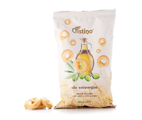 Taralli Allolio Extravergine • Cristino Snacks