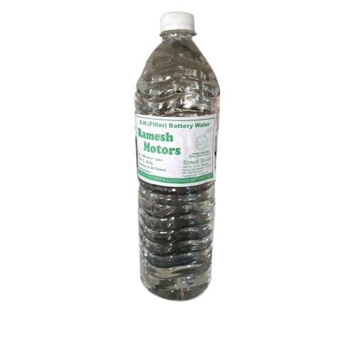 Liquid Distilled Battery Water Packaging Type Bottle Packaging Size