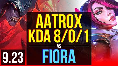 Aatrox Vs Fiora Top Early Solo Kills Kda Legendary