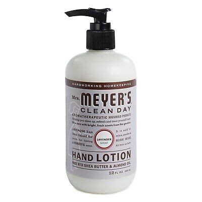 Mrs Meyers Mrs Meyer S Clean Day Hand Lotion Lavender 12 Oz 686640