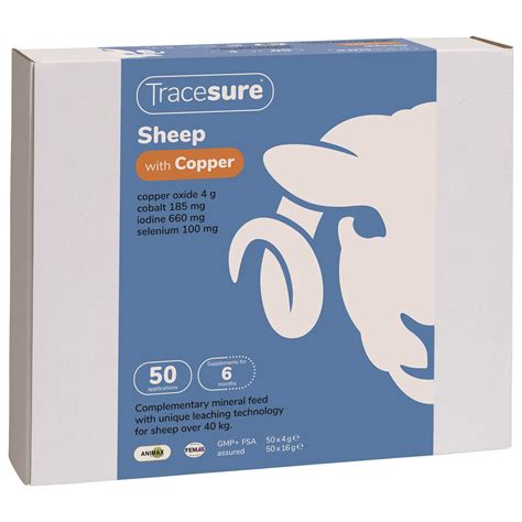 Buy Animax Tracesure Sheep With Copper 50 Pack From Fane Valley Stores