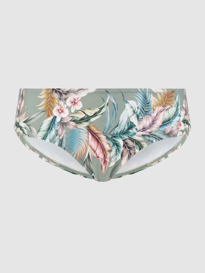 Esprit Bikini Hose Mit Floralem Muster Khaki Online Kaufen