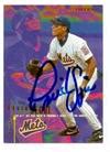 David Segui Autographed Baseball Card New York Mets 1995 Fleer 381