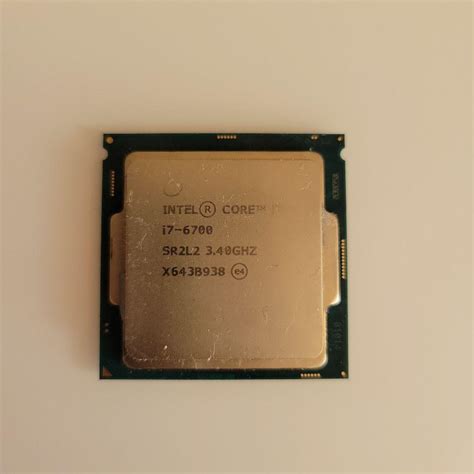 はブロック Intel Core I7 6700 3 のある