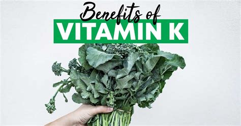 Benefits Of Vitamin K For Your Body Williams Integracare Clinic