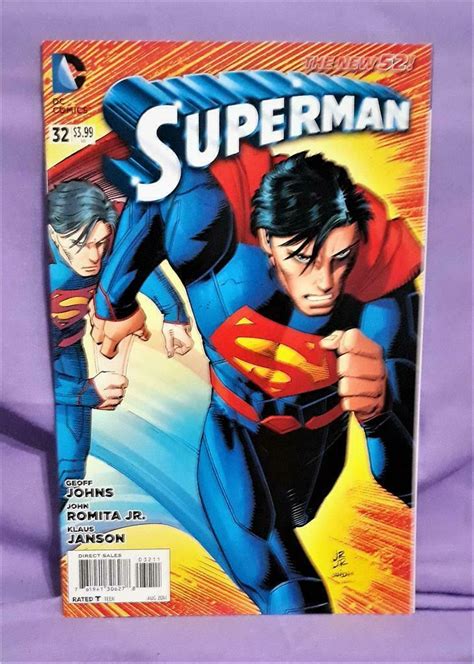 Superman John Romita Jr Geoff Johns Dc New Man Of Tomorrow Dc