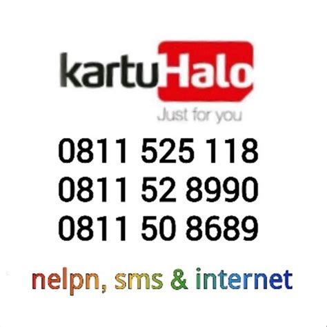 Detail Logo Kartu Halo Telkomsel Koleksi Nomer