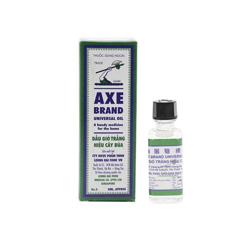 Axe Brand Universal Oil - Medicated Oil - 5 ml - SIXMD - Vietnamese ...