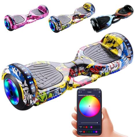 Hoverboard Skate El Trico Nova Gera O Led Infantil Led