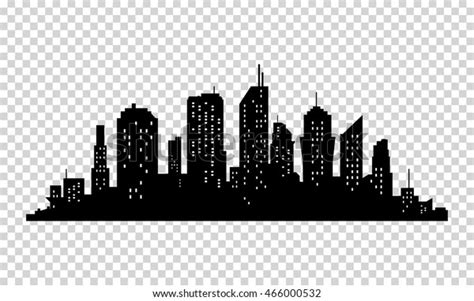 City Icon Vector Town Silhouette Illustration Stock Vector (Royalty Free) 466000532 | Shutterstock