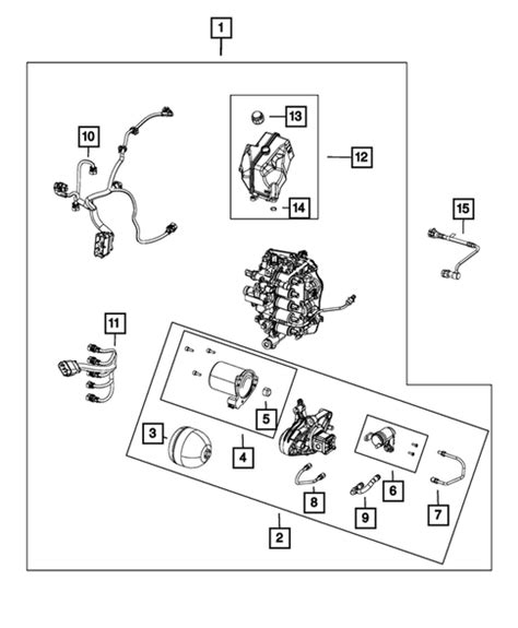 Manual Transaxle For 2014 Fiat 500l My Mopar Parts